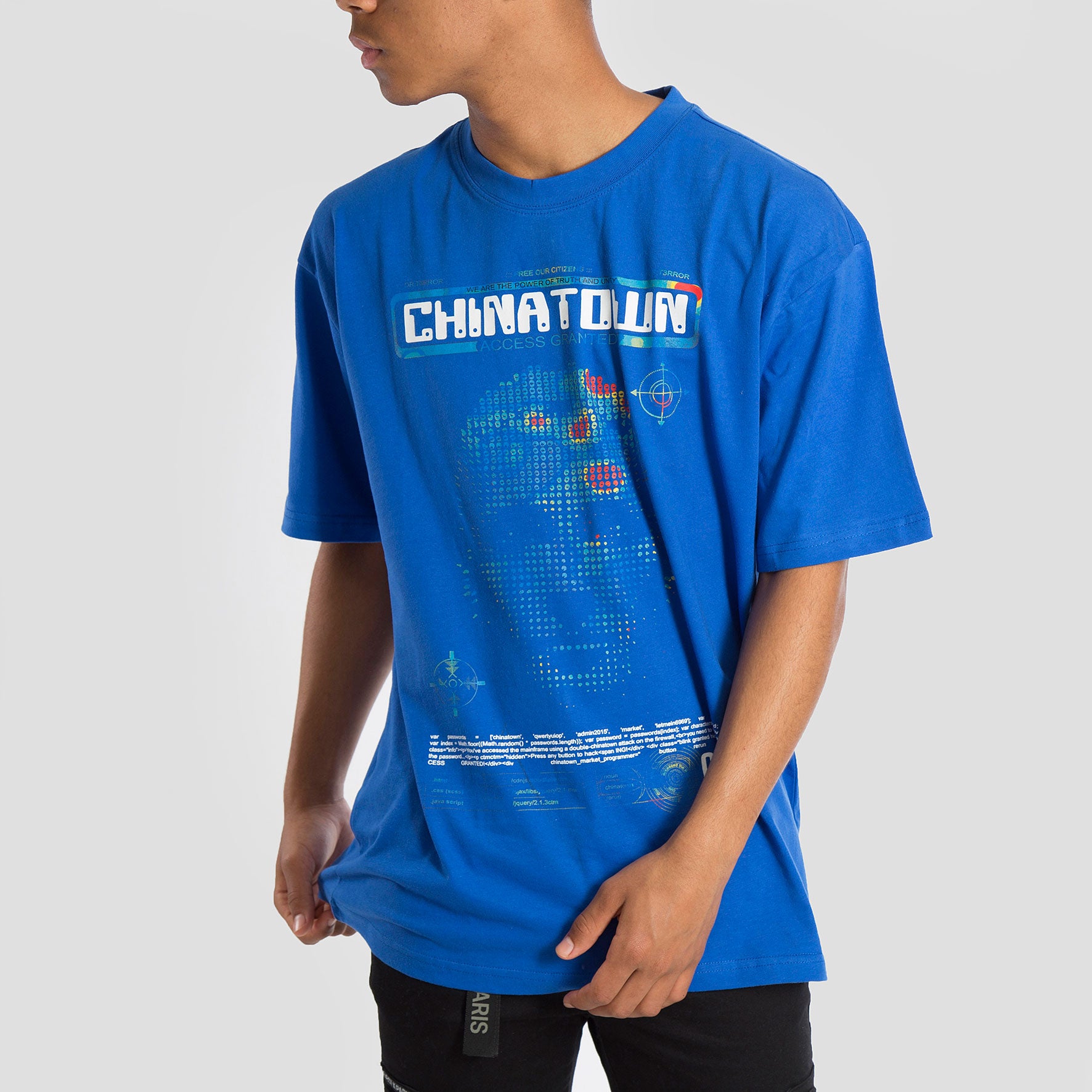 Chinatown Market Camiseta AI - CTMSP20-AISS-ROYAL - Colección Chico