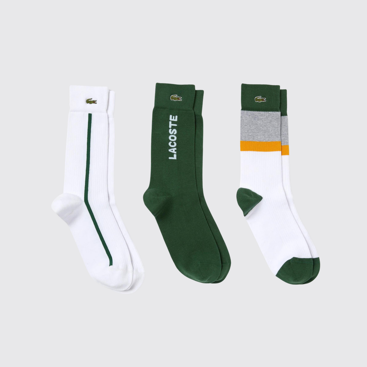 Lacoste Live Pack 3 Calcetines - RA4263-LLY - Colección Unisex 