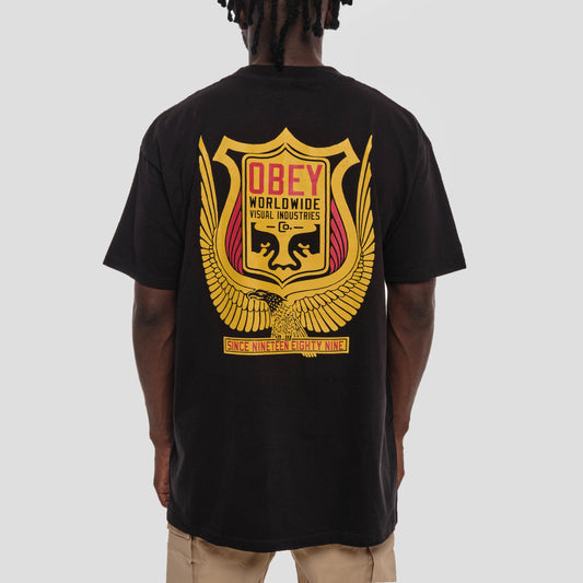 Obey Camiseta Eagle & Badge - 165263225