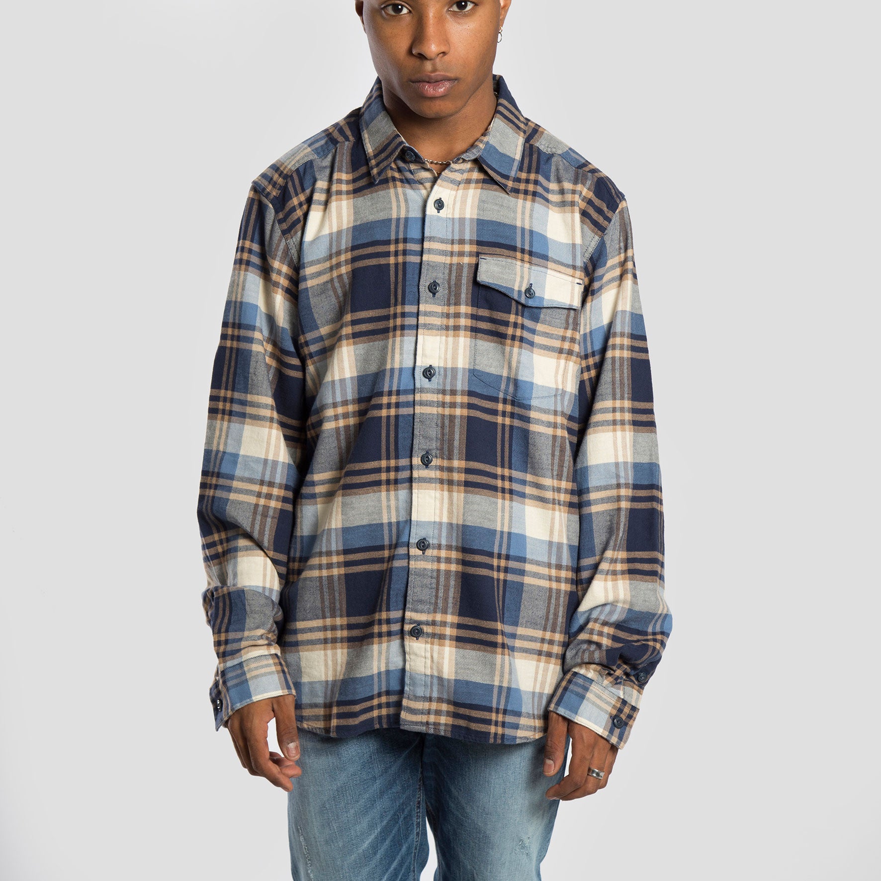 Patagonia Camisa Lw Fjord Flannel - 54020-BSN - Colección Chico
