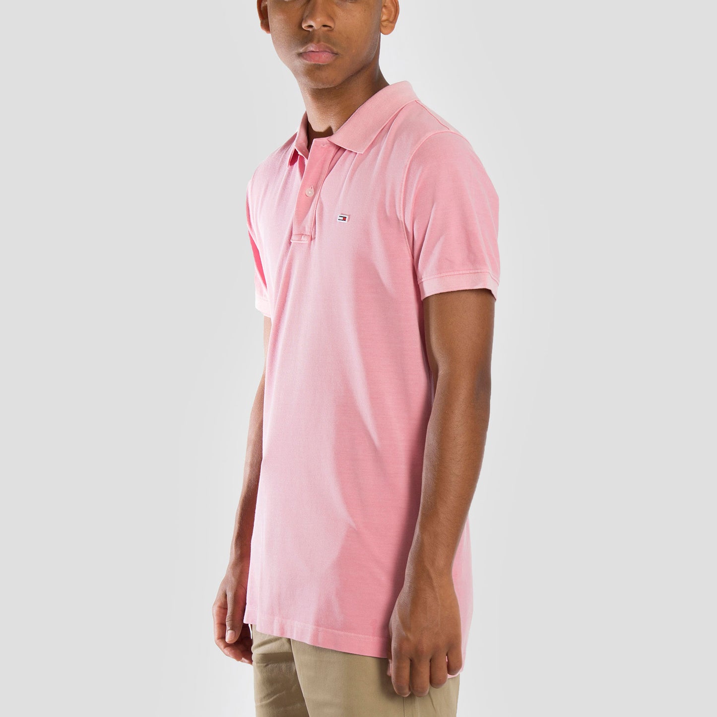 Tommy Jeans Polo Lightweight - DM0DM08336-PNK - Colección Chico